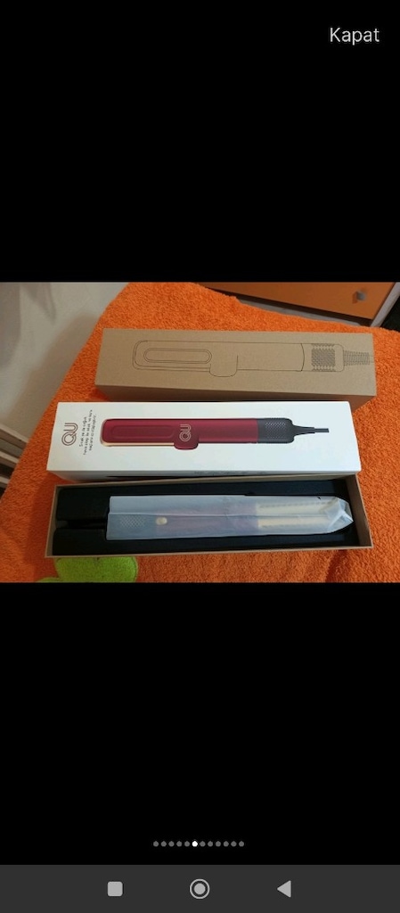 Kırmızı Saç Düzleştirici - 3