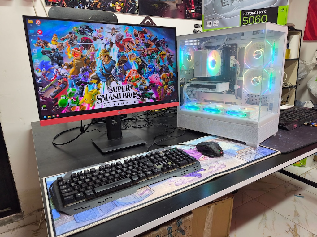 SIFIR DDR5 - R5 7500F-16GB-500GB-RTX5060 8GB-27 İnc 180Hz Monitör - 2