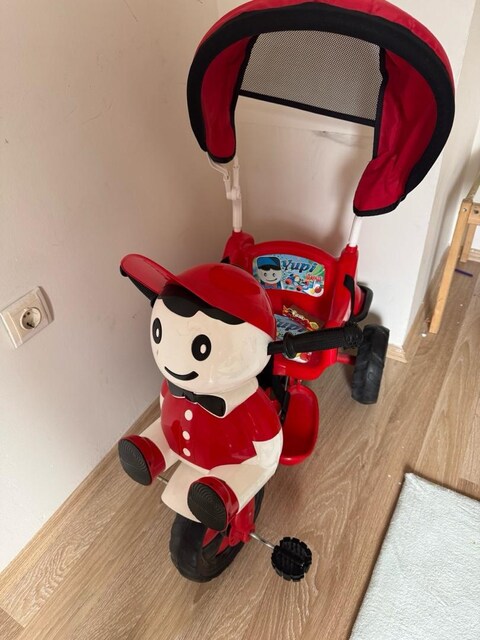 Büyüyen bebek karyolası/beşik Müsikli panda bisiklet Boko ocak fırın