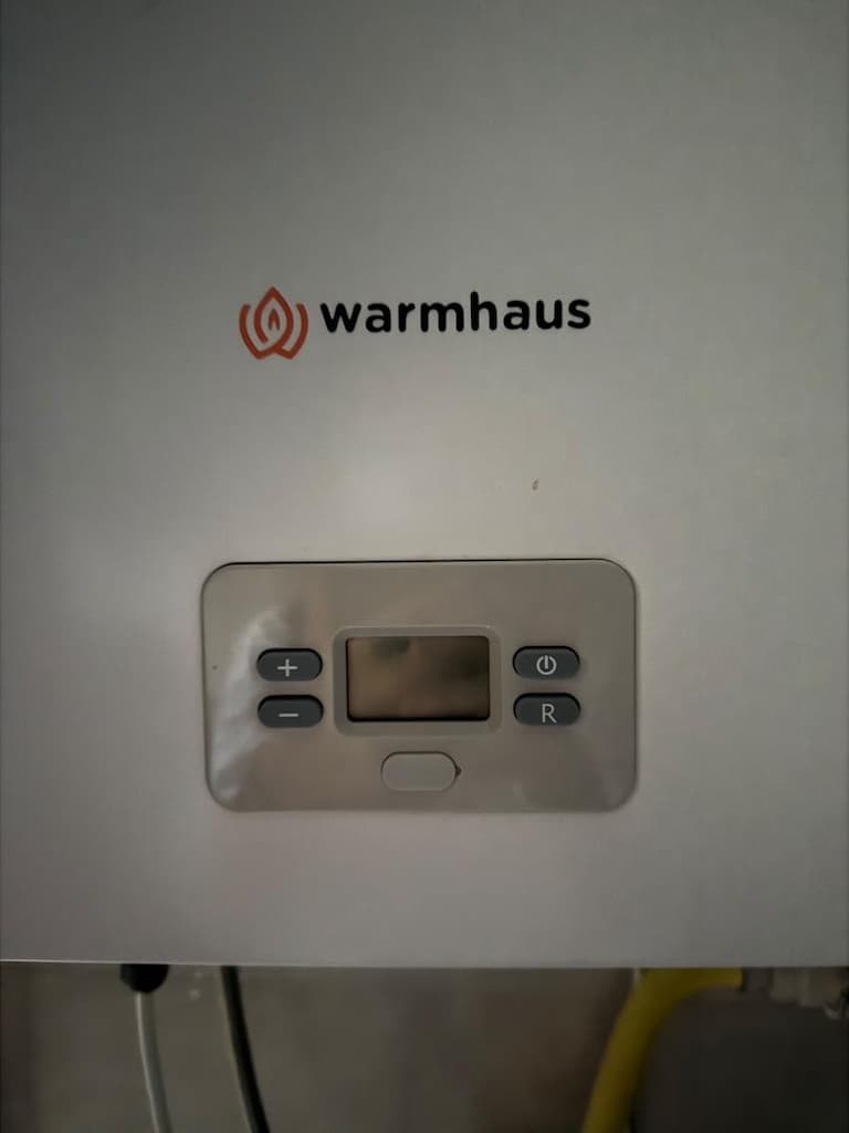 WARMHAUS Aqua 12 lt Hermetik Doğalgaz Şofben Beyaz - 4