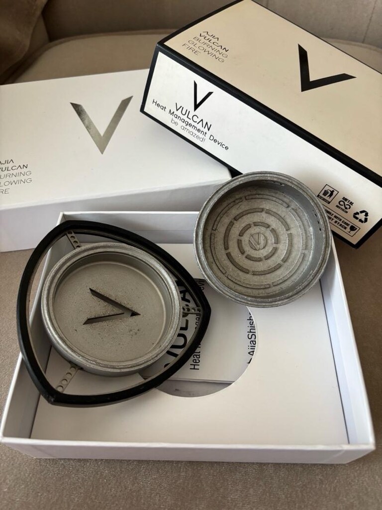 AJİA VULCAN NARGİLE KÖZLÜK V3 KUTUSU İLE BİRLİKTE - 7