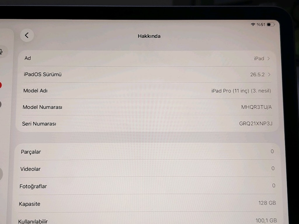 İPAD PRO 3.NESİL M1 ÇİP ORJİNAL KLAVYE Lİ - 6