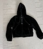Bayan kapüşonlu peluş Mont - 5