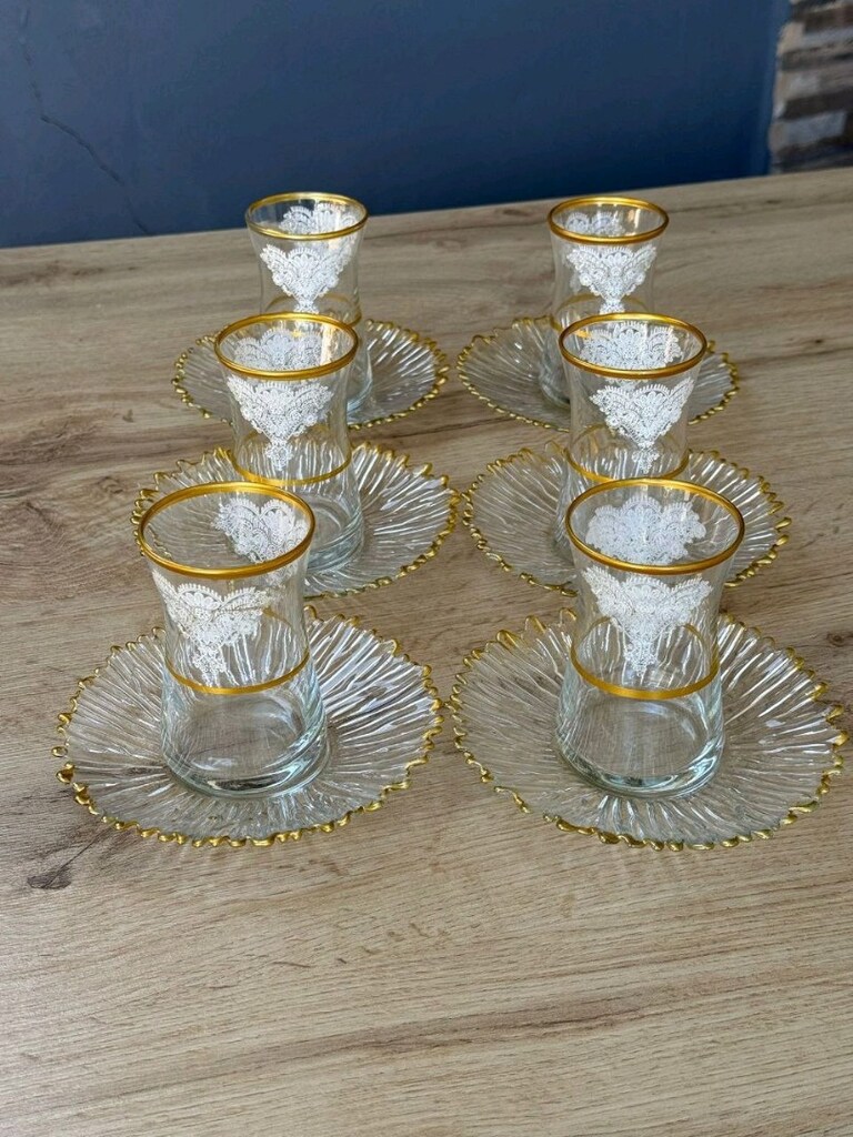 12 parça çay seti (kaşıksız ): 750tl ücretsiz kargo kapıda ödeme - 6