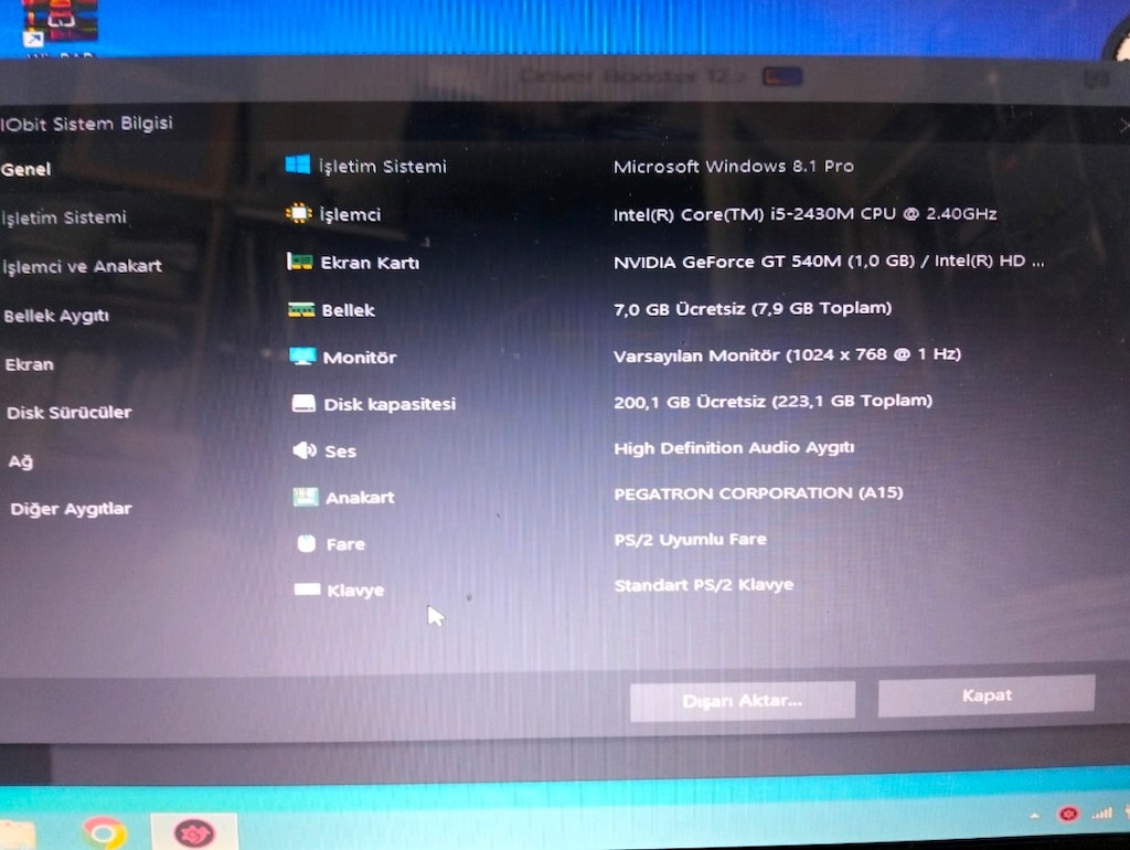 Casper A15HC i5 2. nesil işlemcili laptop - 6