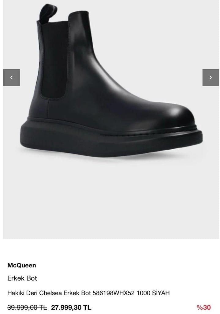 Alexsander McQueen 42 orjinal - 10