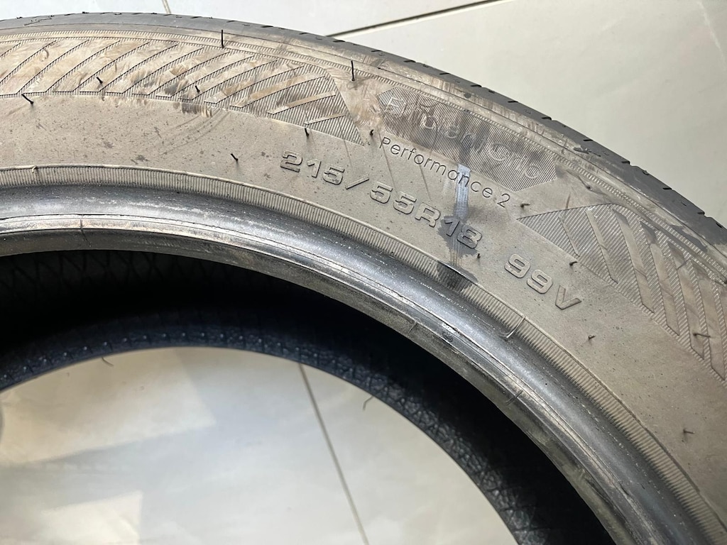 215 55 18 GOODYEAR YAZLIK 2 ADET AZ KULLANILMIŞ - 3
