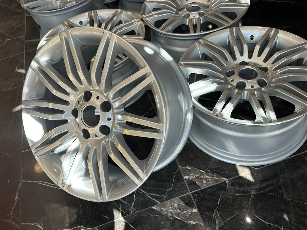 18 JANT 5X120 FRANKFURT BMW E60 E90 F30 F10 SIFIR GİBİ HATASIZ - 2