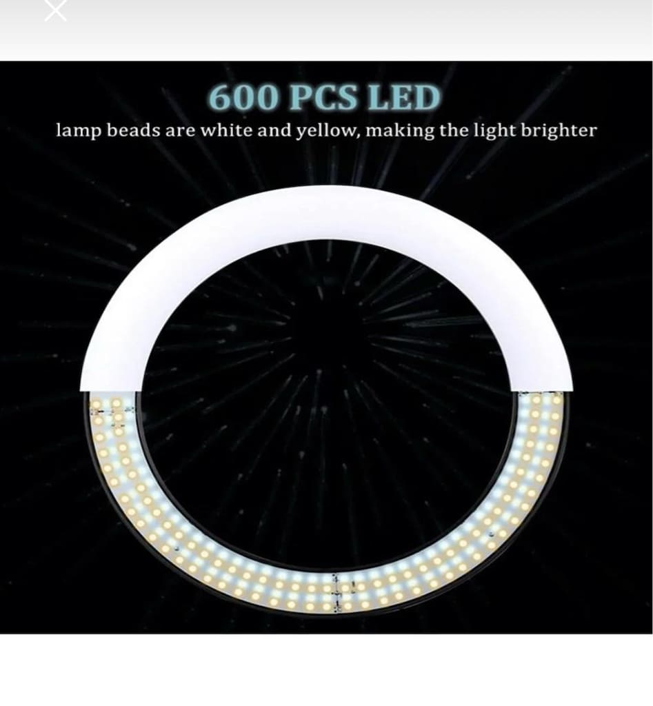 Kumandalı Ring Light-Yuvarlak Dövme Işığı - 5
