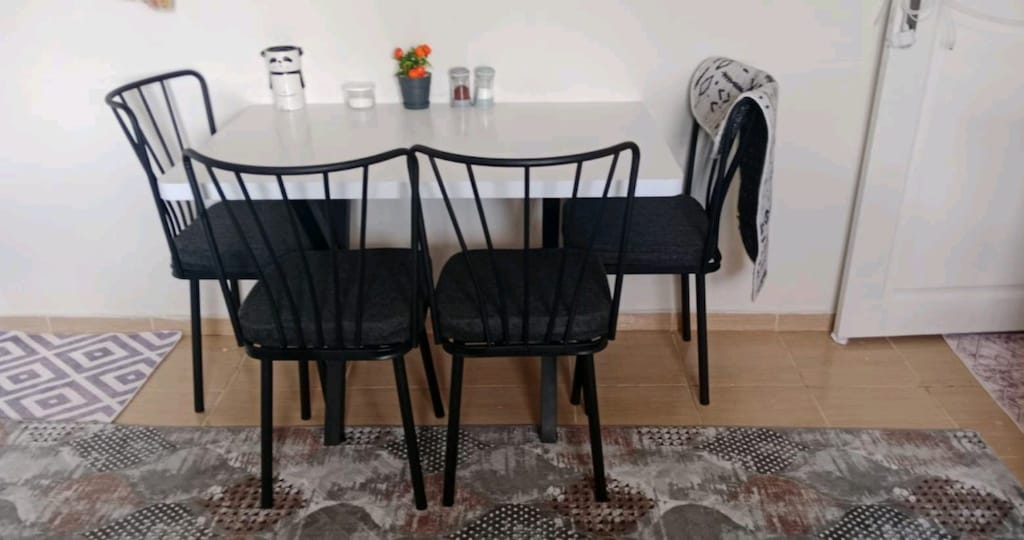 Uygun fiyat x ayak masa sandalye takımı modelleri - 11