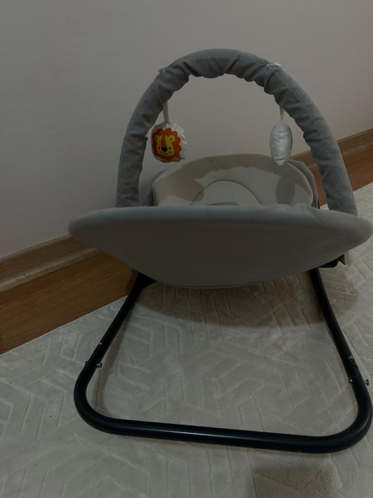 Temiz Kullanılmış Ana Kucağı / Sallanır Bebek Koltuğu - 4