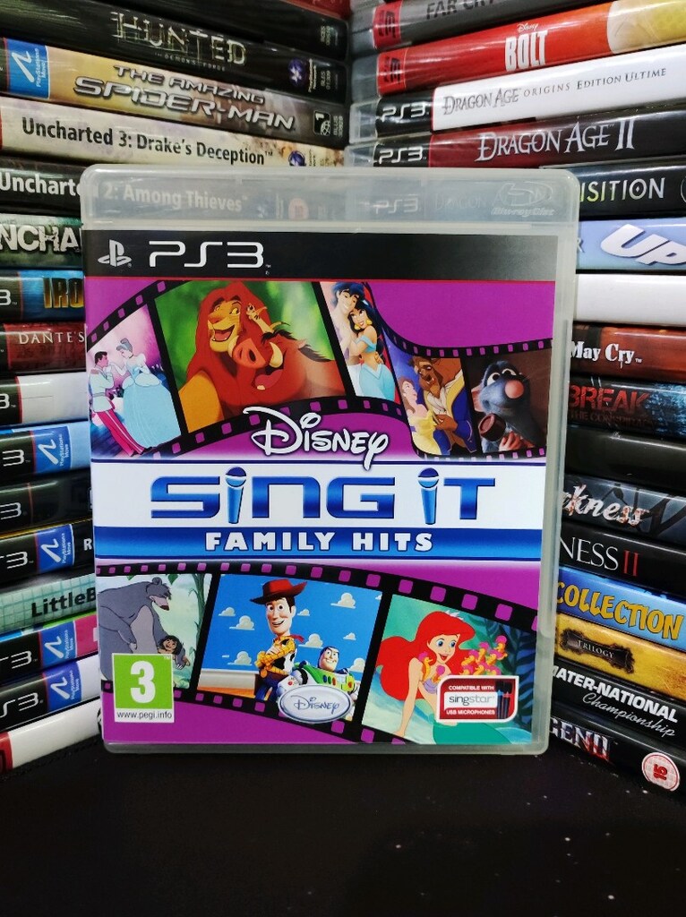 Disney Sing It Family Hits PS3 Oyun
