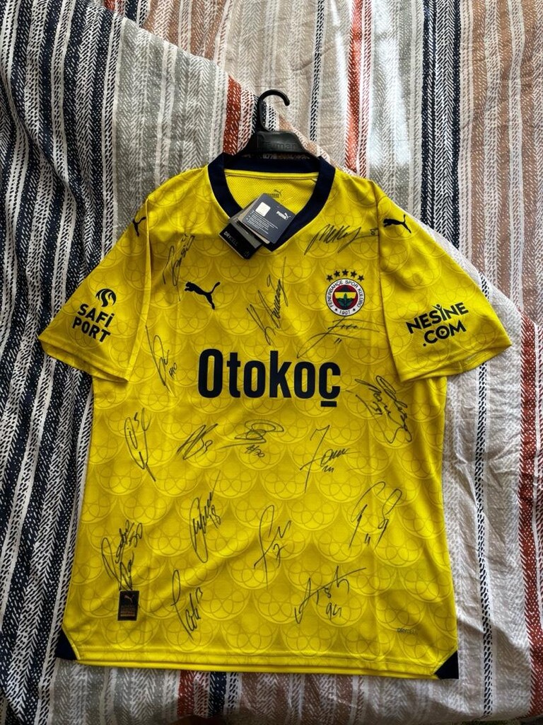 fenerbahçe imzalı forma