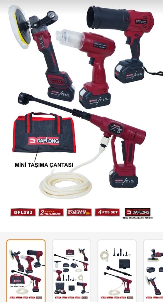 ARAÇ YIKAMA 4 LÜ SET - 5