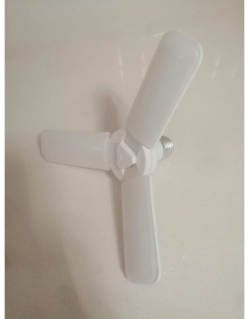 4 ADET KİALED 18 W MİNİ PERVANE LED AMPUL BEYAZ IŞIK 1944 LM - 2