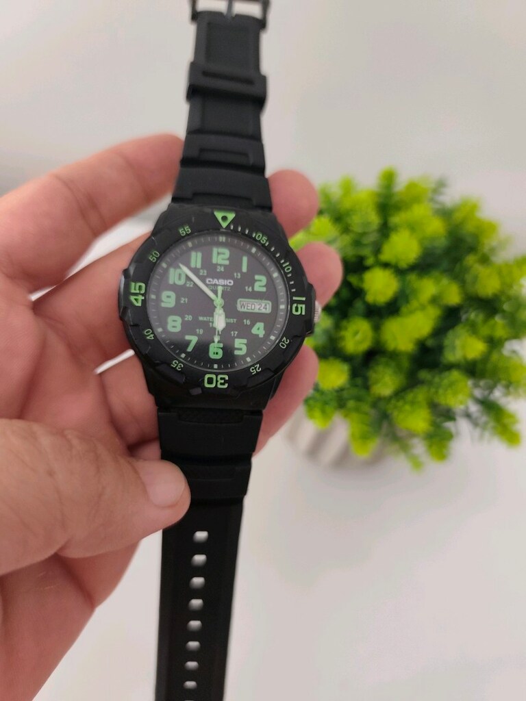 Orjinal Casio MRW-200H Yeşil - 4