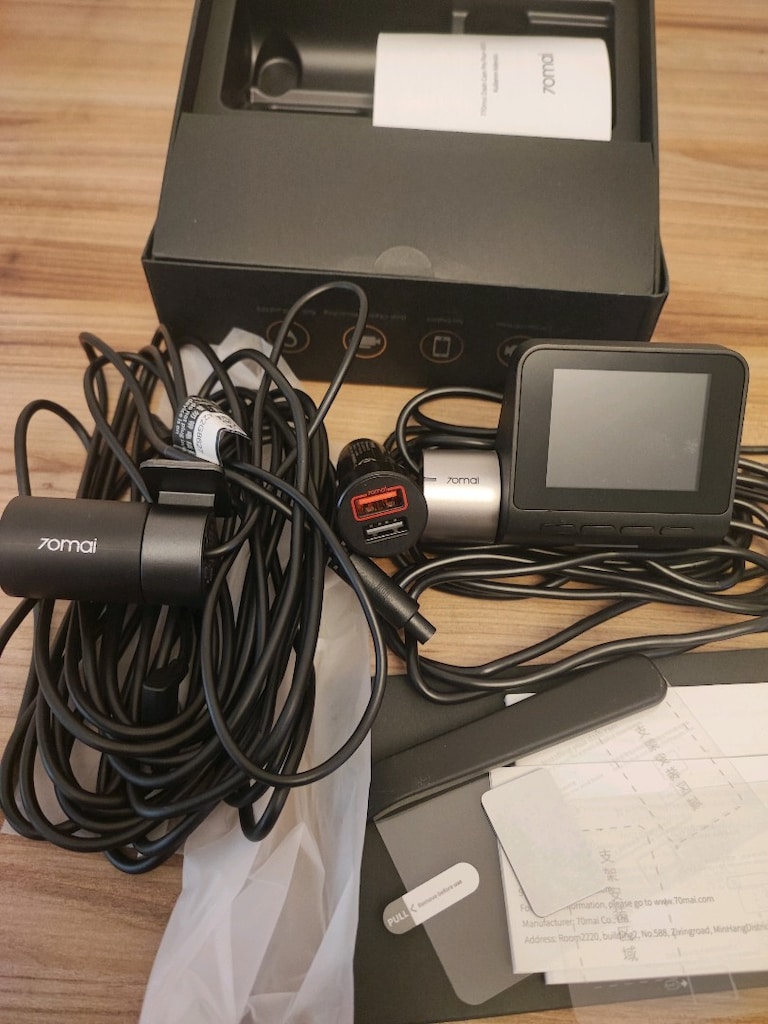 70mai A500S-1 Ön + Arka Çift Kamera Seti(Dahili GPS & Wi-Fi) - 7
