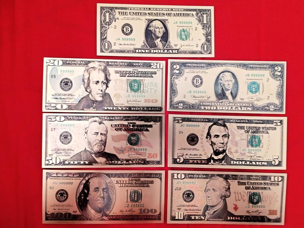 Hediyelik kolleksiyonluk 925 kaplama gümüş dolar seti - 3