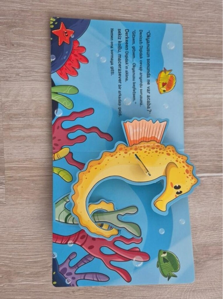 Pop-Up ile Keşfet Okyanus Yolculuğu Çocuk Kitabı - 7