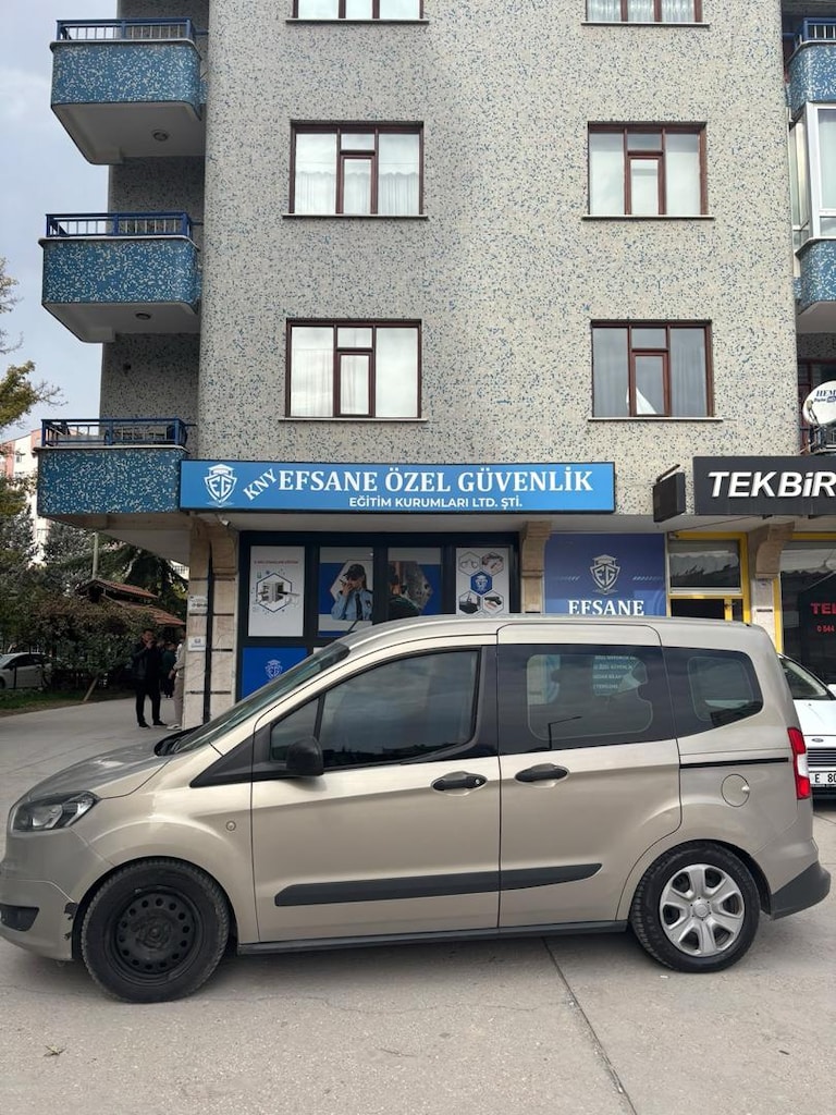 temiz bakımlı ford courier - 3
