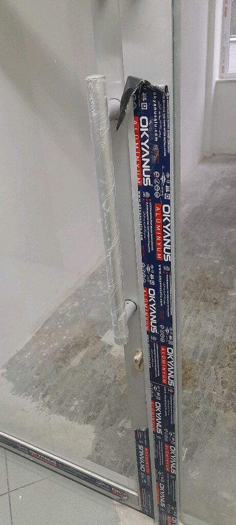 Alüminyum kapı kulbu yeni sorunsuz 40 cm - 4