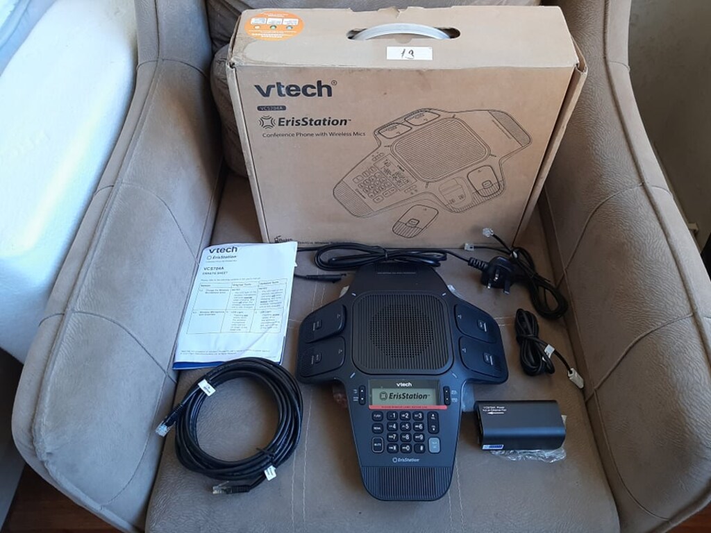 VTech ErisStation DECT 4 Kablosuz Mikrofonlu Konferans Telefonu - 2