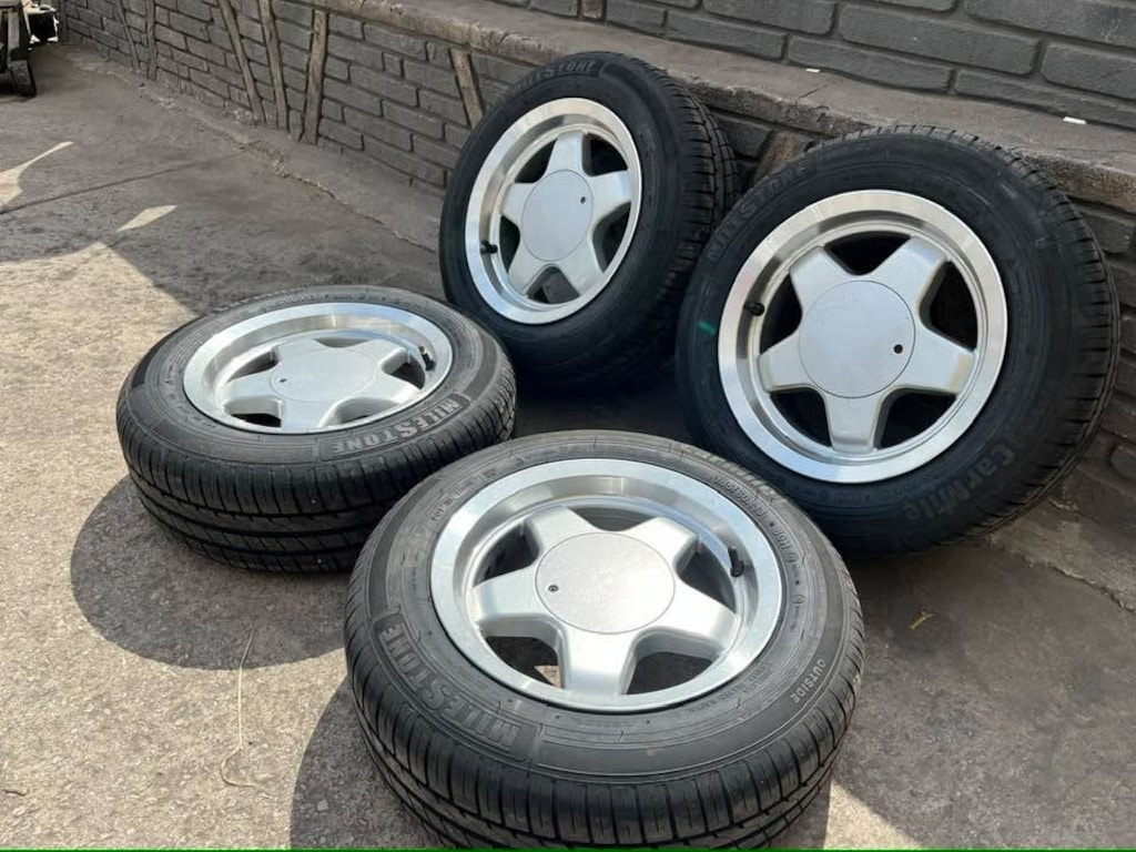 13 JANT 4X98 CMS 40 ÇIKMA 185/60/13 SIFIR MİLESTONE SET KELEPİR - 5