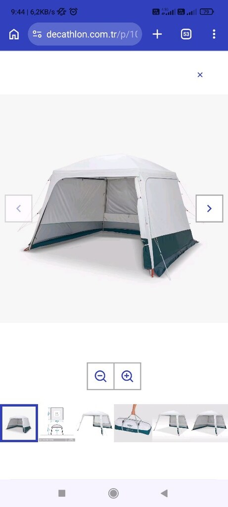 Arpenaz base fresh çadır gölgelik - 2