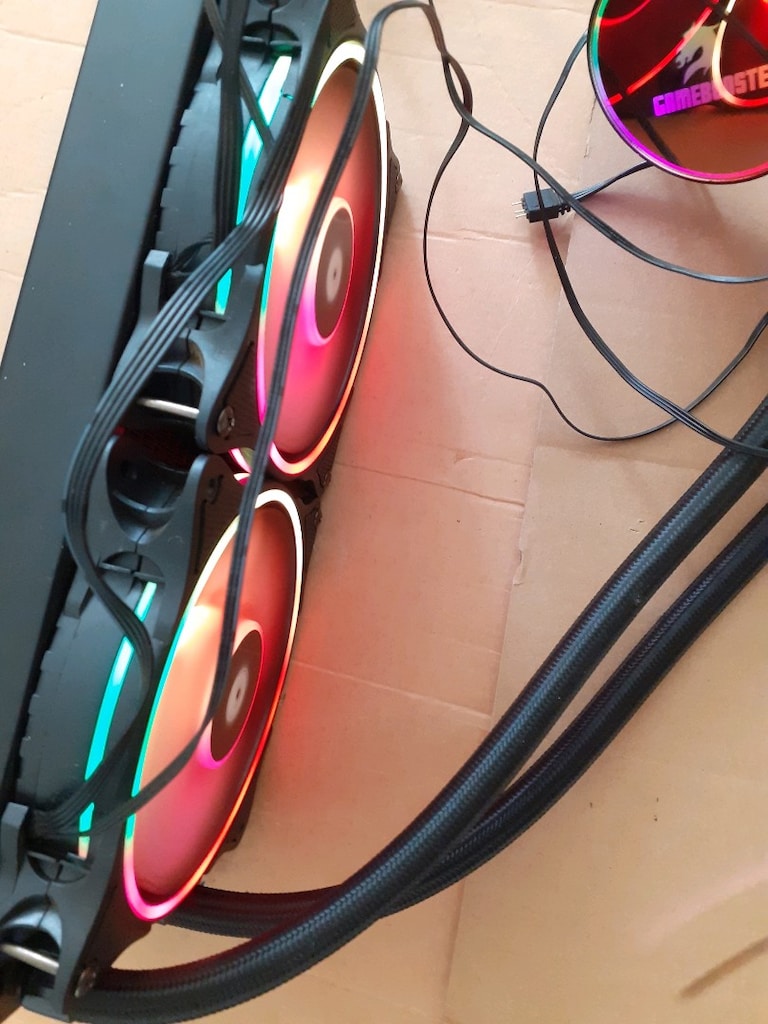 Gamebooster 240mm(iki fanlı)işlemci sıvı sogutucu(AIO)takas var - 3