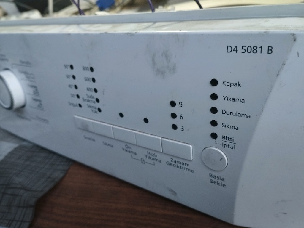 Beko çamaşır makinesi 5080 tüm parçaları var - 4