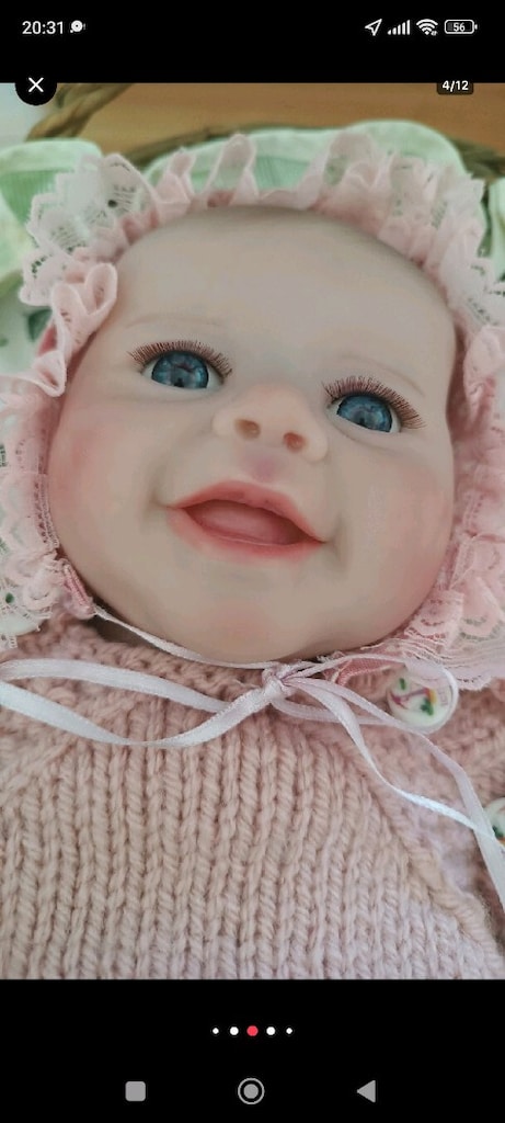 GERÇEKÇİ REBORN BEBEK OYUNCAK BEBEK SİLİKON BEBEK - 5