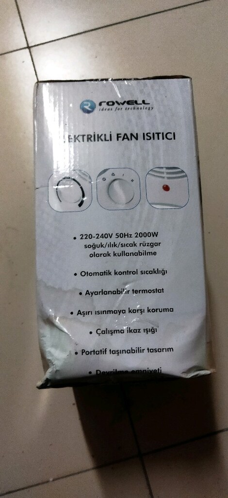 fanlı ısıtıcı rovel - 3