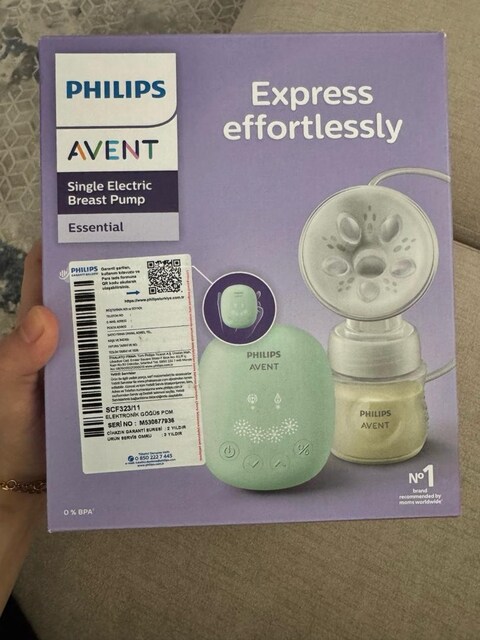 philips avent süt sağım pompası