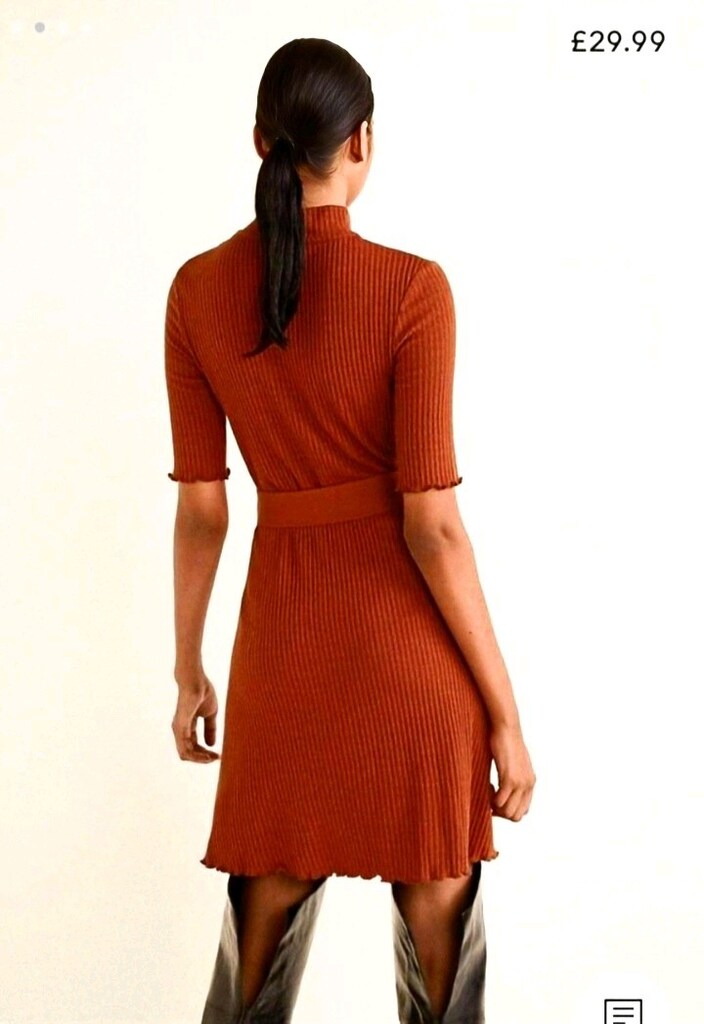 MANGO TRİKO ELBİSE - 2