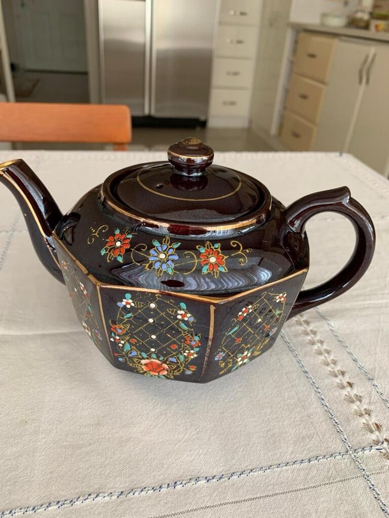 Koleksiyonluk Japon Moriage Çaydanlık