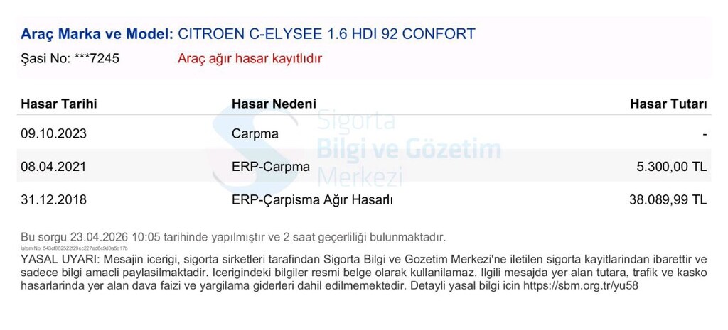 düşük km citroen elize - 9