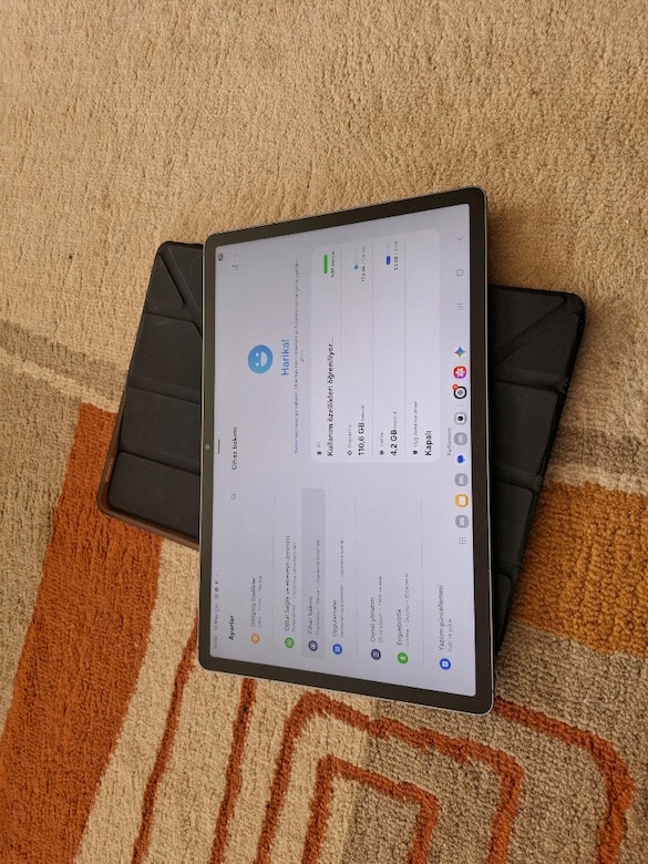 SIFIRDANFARKSIZ YURTİÇİ 128GB 8RAM 12.4İNÇ SAMSUNG S9FEPLUS - 9