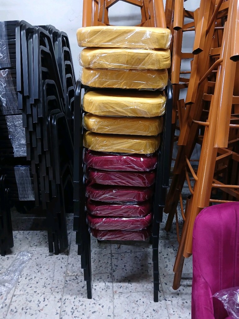 hilton tabure özel rek seçeneği ile 5cm sünger çift dikiş - 2