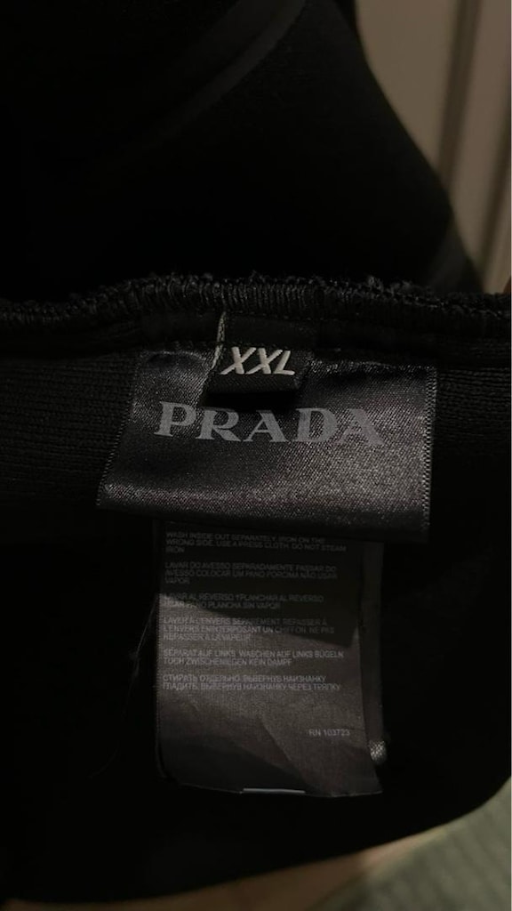 Siyah Prada Ceket - 5