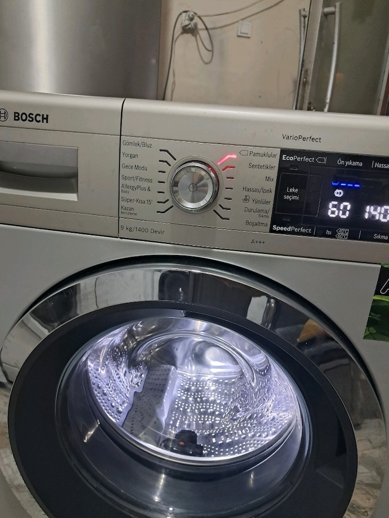 sıfır gibi bosch marka 9kloluk camaşır makinesi 9.500tl - 7