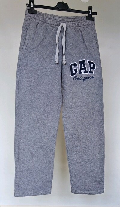 Gri GAP Baskılı 12-13 yaş Erkek Eşofman Altı