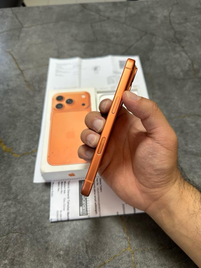 iPhone 17 pro yurtiçi kutulu faturalı 21 ay garantili 2 yıl kaskolu - 7