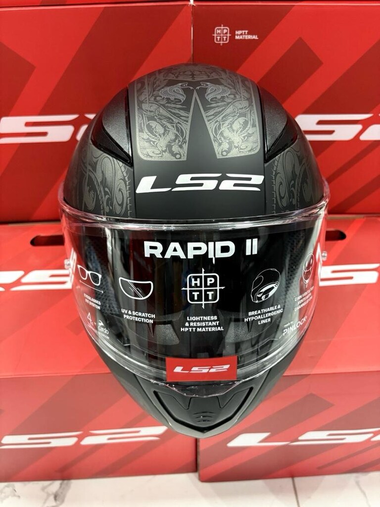 ls2 rapıd2 crypt kask - 2