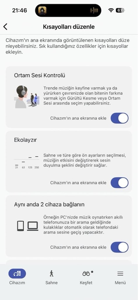 Sony WH-1000XM5 Bluetooth kulaklık - 10