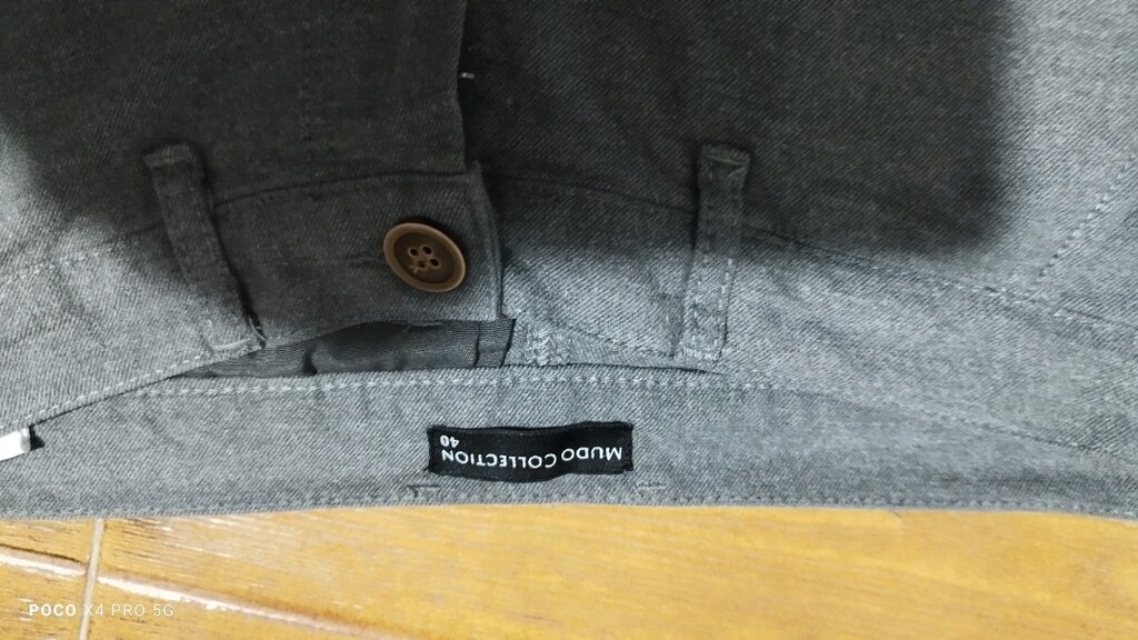 #Mudo ünlü marka slim fit dokuma pantolon..Paçada 4 cmlik açma payı - 3