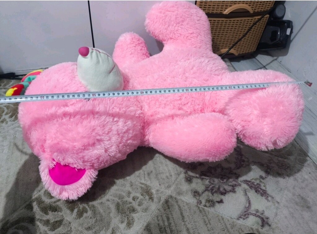 pembe peluş ayı - 5