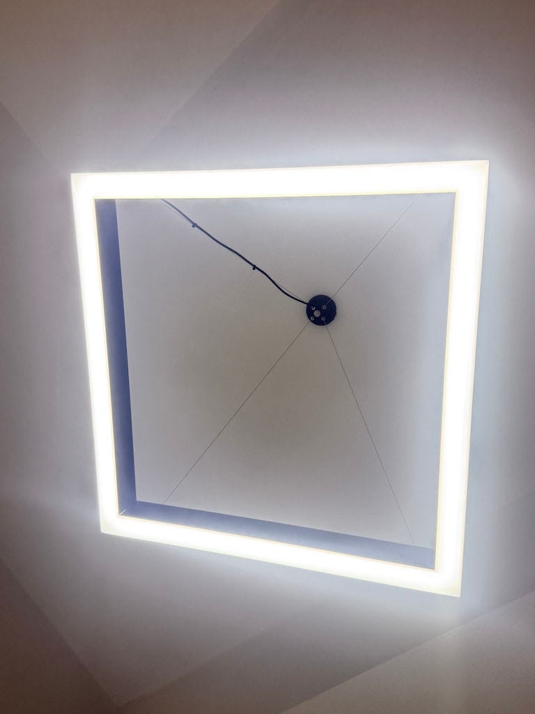 4 Aylık Sarkıt Lineer LED Armatür – 3 Kare + 2 Uzun – 5 Adet - 3