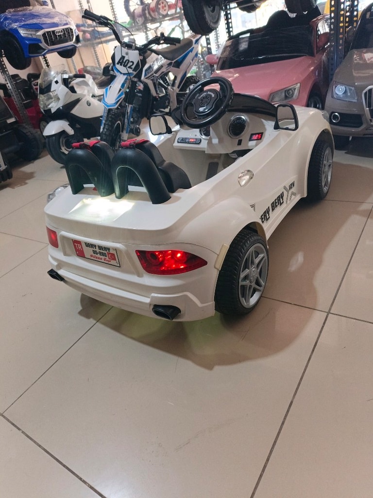 (AnkaCar çocuk oto galeri)12+12 3 İLERİ 2 MOTORLU PİLSAN AKÜLÜ ARABA - 5