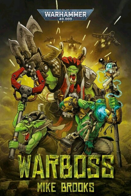 warboss, orijinal warhammer 40k Black library kitabı.