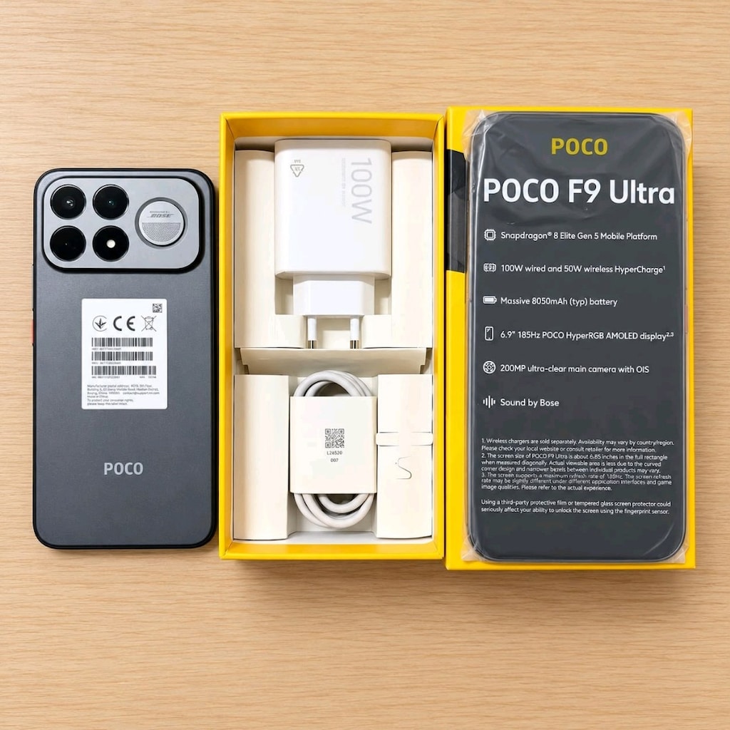 POCO F9 ULTRA – 16+16 GB RAM / 512 GB - 4